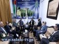 مشعل يستقبل منيب المصري ووفد الشخصيات المستقلة