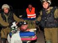 اصابة جنديين و 3 فلسطينيين بحادث سير قرب مستوطنة بنيامين