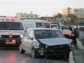 إصابة 7 عمال بحادث سير ذاتي في مدينة جنين