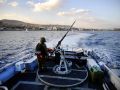 الزوارق الحربية الإسرائيلية تستهدف مراكب الصيادين قبالة شاطئ بحر غزة