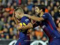 قطار برشلونة يتعثر في محطة فالنسيا