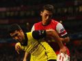 الارسنال يثأر من بروسيا دورتموند بفضل هدف رامزي