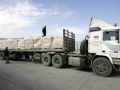 270 شاحنة لغزة عبر كرم ابو سالم