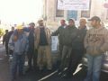 إضراب موظفو بلدية بيت ساحور عن العمل لعدم ايفاء البلدية لمستحقاتهم المالية