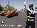 الشرطة الاردنية توقف سائق شاحنة يدخن الأرجيلة أثناء القيادة