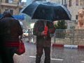 الطقس : غائم جزئي وانخفاض على درجات الحرارة وأمطار متفرقة فوق معظم المناطق