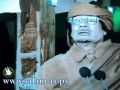 القذافي:أنا صخرة صماء ولم استخدم القوة بعد ضد هؤلاء الجرذان