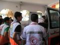 وفاة طفلة في حادث دهس بشاحنه في غزه
