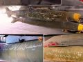 رسالة زملاء الكساسبة لداعش على الصواريخ التي قصفت الرقة : سيهزم الجمع ويولون الدبر