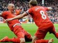ليفربول يهزم المان سيتي ويقترب خطوة من اللقب