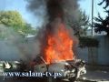 مستوطنون يحرقون ثلاث مركبات في بلدة بيت أمر