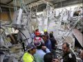 اصابة 26 اسرائيلياً بالهلع الشديد جراء سقوط جراد في أحد المتاجر