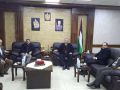 المحافظ أبو بكر يطلع على التحضيرات لإجراء انتخابات غرفة تجارة وصناعة طولكرم