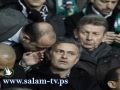 شاهد بالصور : كيف استقبل مورينهو خبر تعادل برشلونة ؟