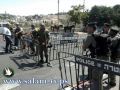 الاحتلال يمنع المواطنين أداء صلاة العصر في المسجد الأقصى