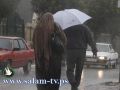 حالة الطقس: جو ماطر ويطرأ انخفاض على درجات الحرارة
