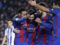 برشلونة يكتسح سويسداد ويتأهل لنصف نهائي كأس الملك