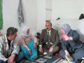 دويكات وغنام يكرمان الطالبة المسنة الحاجة عريفة ملايشة من بلدة جبع