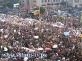 عشرات الاف المصريين يتدفقون على ميدان التحرير للمشاركة في مسيرة المليون ضد مبارك