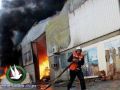 يديعوت : اندلاع حريق فى مصنع للطائرات فى حيفا