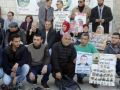 صحافيون يعتصمون في رام الله تضامنا مع القيق