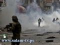 بدء مسيرات الارض في الضفة ولبنان واندلاع مواجهات على قلنديا