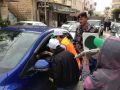 الدفاع المدني في طولكرم يوزع بروشورات توعويه للمواطنين - شاهد الصور والفيديو