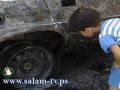 مستوطنون يحرقون 5 سيارات في قرية بيتين قضاء رام الله