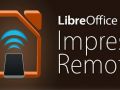 تطبيق للتحكم بالعروض التقدمية في LibreOffice عن بعد باستخدام هاتف أندرويد