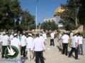 مستوطنون يتقدمهم وزير إسرائيلي يتجولون في باحات المسجد الأقصى