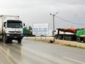 إدخال 200 شاحنة عبر معبر كرم أبو سالم