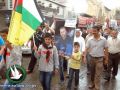 مسيرة واعتصام في طولكرم تضامنا مع الأسرى المضربين