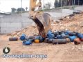 الدفاع المدني في طولكرم يتلف 86 إسطوانة غاز منزلي غير صالحة للإستخدام