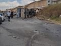 4 إصابات بتصادم شاحنة محملة بالعجول مع مركبة على مدخل جنين