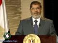 مرسي يعتذر للمصريين عن انقطاع الكهرباء
