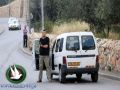 رشق سيارة للمستوطنين بالحجارة بالقرب من نابلس
