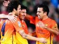 برشلونه يعزز صدارته بعد فوزه على مايوركا برباعيه