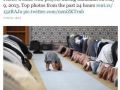 شاهد أفضل صورة في العالم بإختيار وكالة رويترز لطفل يقلد المصلين