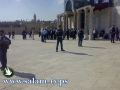 نقل أحد حراس المسجد الأقصى إلى المستشفى بعد اعتداء قوات الاحتلال عليه