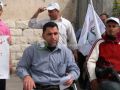 احمد دوش يعلّق اعتصامه في طولكرم