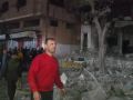 غزة: حرائق واصابات اثر تدمير طائرات الاحتلال مربع سكني بمخيم الشاطئ