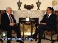 الرئيس يطلع مبارك والعاهل الاردني على نتائج لقاءاته مع متشل