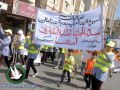بالصور : مسيرة كشفية لطلبة المدارس بمناسبة بدء فعاليات اسبوع المرور العربي بطولكرم