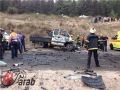 وفاة فلسطيني في تصادم بين شاحنتين قرب الناصرة