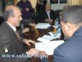 التوقيع عن اتفاقية مشروع بناء منزل لأحد الأسر المحتاجة في طولكرم