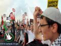 اعتصام أمام منزل السفير الإسرائيلى بأنقرة فى ذكرى الهجوم على "مرمرة"