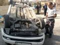 اصابة مواطنين في حادث إنقلاب مركبة بجنين