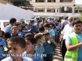 تمرين إخلاء في مدرسة ذكور عبد الرحيم في طولكرم