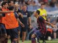 أدريانو يهدي برشلونة النقاط الثلاث بصاروخ بمرمى ملقا - شاهد الهدف