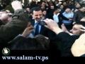 الرئيس السوري يتفقد حي بابا عمرو في حمص